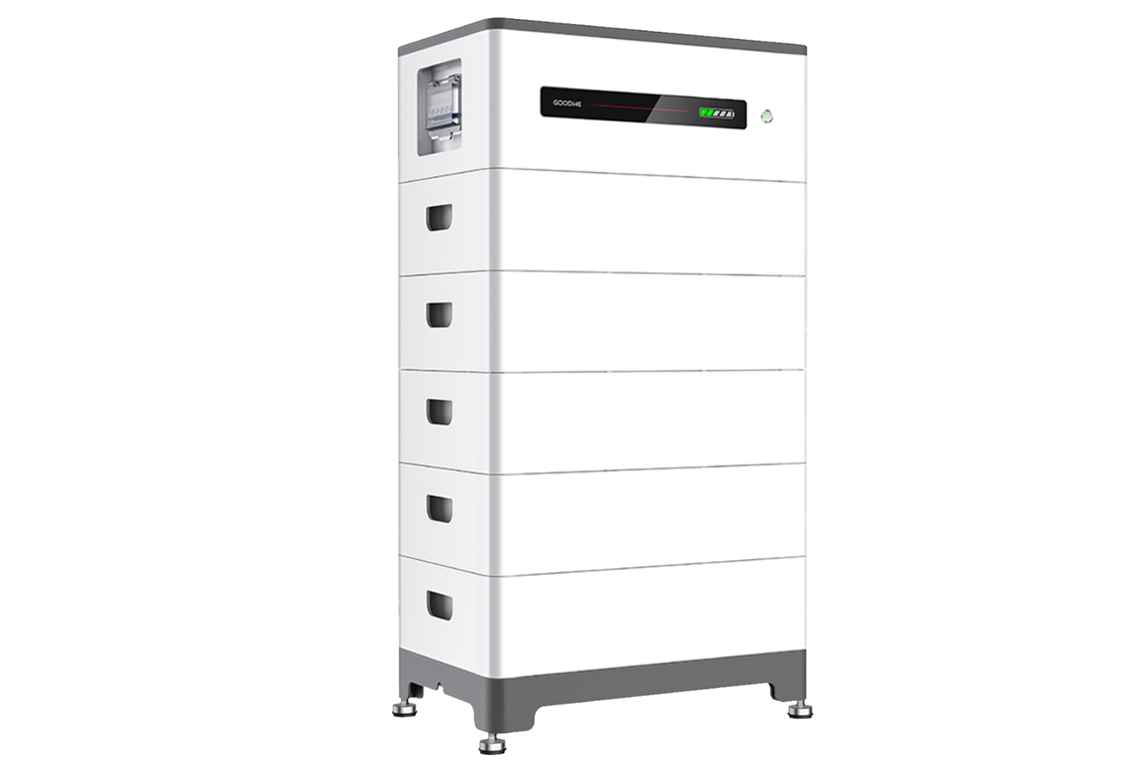 High-voltage modular home battery